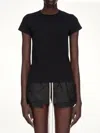 Rick Owens Women's Cropped Level T In Black