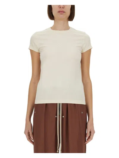 RICK OWENS WOMEN'S CROPPED T-SHIRT | SIZE 40 | RP01E7235