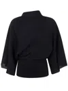 Rick Owens Long Sleeve Top In Black