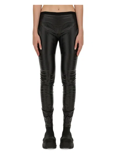 RICK OWENS WOMEN'S DENIM LEGGINGS