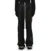 Rick Owens Black Hollywood Dietrich Drawstring Lounge Pants In Black
