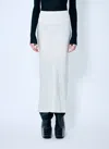 Rick Owens Women Dinge Midi Skirt In White