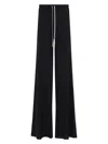 Rick Owens Drawstring Bias Trousers Featuring Pockets In Black