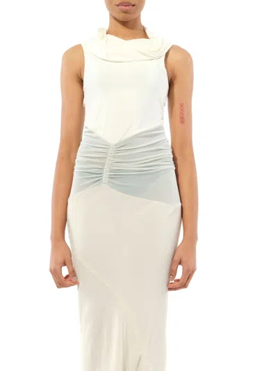 Rick Owens Women's Dustulator Dress In Blue