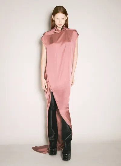 Rick Owens Women Edfu T Maxi Dress In Pink