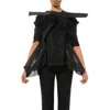 Rick Owens Women's Falcon Woven Jacket In Black
