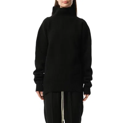 Rick Owens Women's Fisherman Tabard Sweater In Black