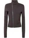 Rick Owens Gary High-neck Zip-front Jacket