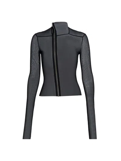 Rick Owens Women's Gary Knit Jacket In Black