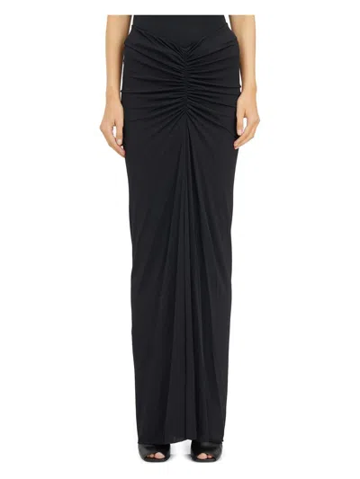 Rick Owens Women's Gonna Poppy Skirt Black | Size 40 | Ili02d5312cvi09 Color Black