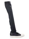 Rick Owens Black High Stocking Sneakers