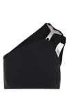Rick Owens Hydra One-shoulder Bikini Top In Black