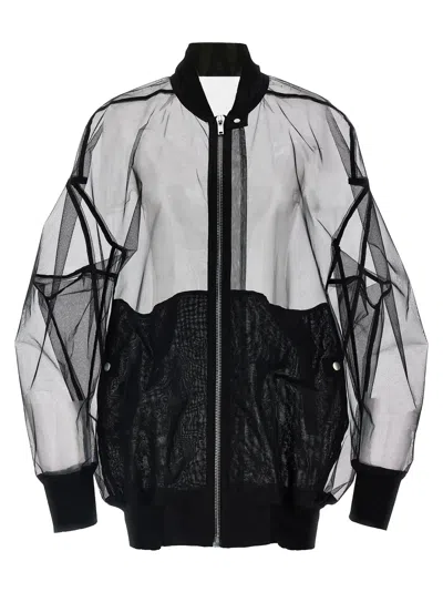 Rick Owens Women 'jumbo Flight' Bomber Jacket