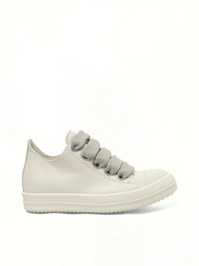 Rick Owens Women's Jumbolace Low Sneaks Sneakers In White