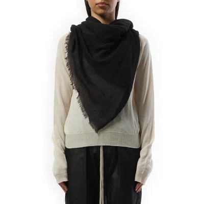 Rick Owens Women's Kika Mega Scarf In Black