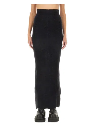 RICK OWENS WOMEN'S KNIT SKIRT