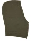 Rick Owens Women Knitted Hood In Green