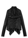 Rick Owens Naska Biker Jacket In Black