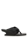 Rick Owens Thong Cantilever 45 In Black