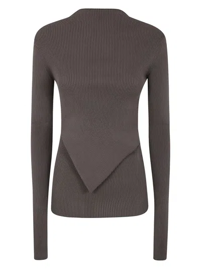 RICK OWENS WOMEN'S LONGSLEEVES BABEL TOP