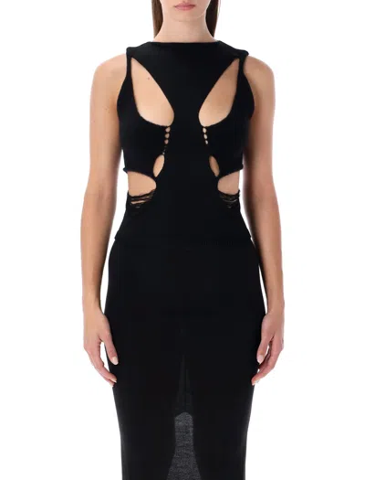 Rick Owens Women Maglia Tanja Top In Black