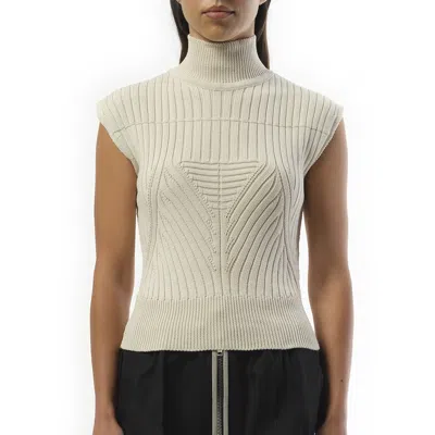 RICK OWENS WOMEN'S MEGARIB SLEEVELESS TURTLE
