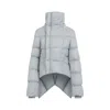 Rick Owens Blue Porterville Naska Down Jacket In Blue