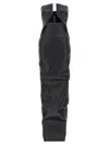 Rick Owens Prong Gown Dresses Black In Black