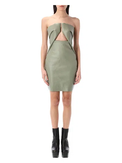 RICK OWENS WOMEN'S PRONG MINI DRESS