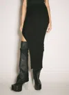 Rick Owens Women Rib Maxi Skirt In Black