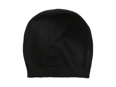 Pre-owned Rick Owens Women's  Cashmere Hat In Black