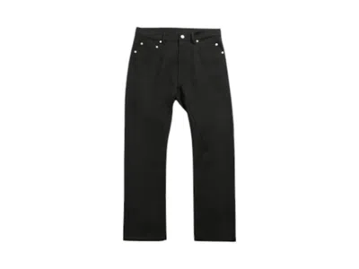 Pre-owned Rick Owens Women's  Detroit Cut Pants In Black