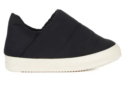 Pre-owned Rick Owens Women's  Drkshdw Porterville Puffer Slipon Sneakers In Black/milk