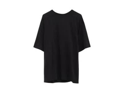 Pre-owned Rick Owens Women's  Jersey Brad T-shirt In Black