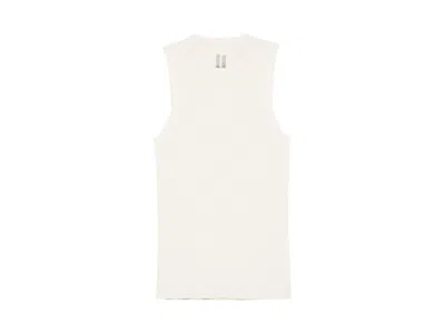 Pre-owned Rick Owens Women's  Ribbed Knit Tank Top In 41 Dinge