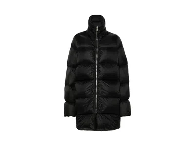 Pre-owned Rick Owens Women's  Turtle Coat In Black