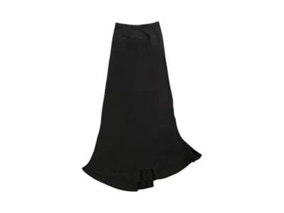 Pre-owned Rick Owens Women's  Viscose Slip Dress In Black