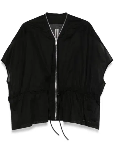 Rick Owens Women Sail Jacket In Black