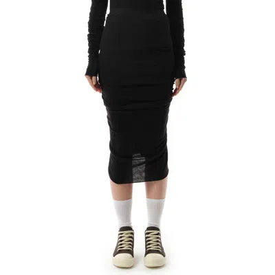 Rick Owens Women's Shrimp Skirt In Black