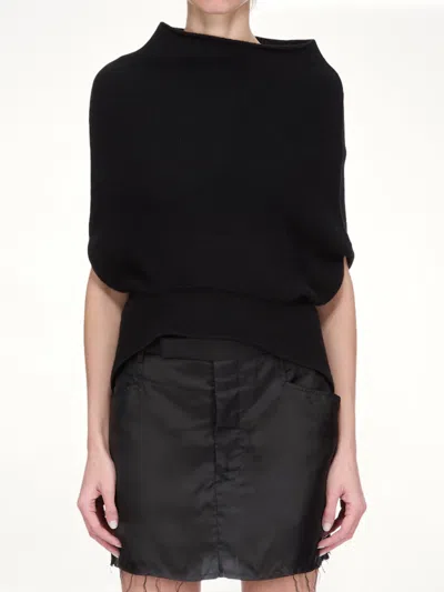 Rick Owens Women's Sl Shroud In Black