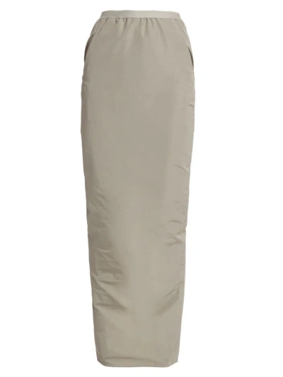 RICK OWENS WOMEN'S SOFT PILLAR MAXI SKIRT