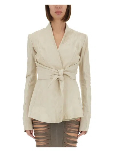 Rick Owens Women's Structured Leather Jacket