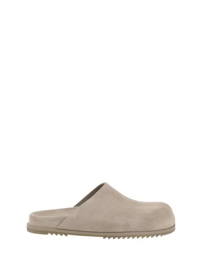 Rick Owens Women Suede Mules