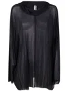 Rick Owens Women T-shirt Hooded Tunic In Black