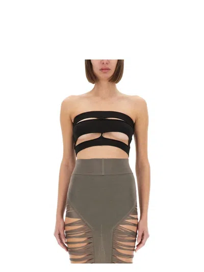 RICK OWENS WOMEN'S TANJA BANDEAU TOP