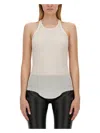 Rick Owens Tank Top In White