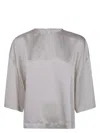 Rick Owens Item O-neck Short-sleeved T-shirt In Grey