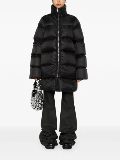Rick Owens zipped turtle zip up turtleneck Blouson Tops outer RP13F07052 Milk White 40