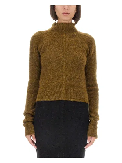Rick Owens Women's Turtleneck Jersey Sweater