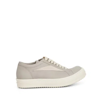 Rick Owens Off-white Vintage Sneakers In Grey